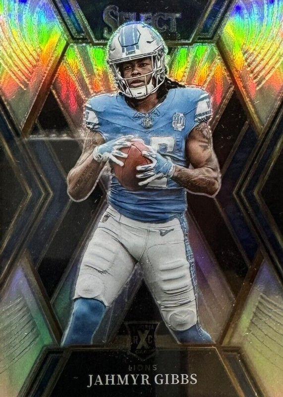 2022 Panini Select Jahmyr Gibbs [Prizm] #508 card