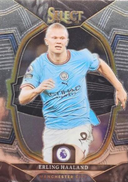2022 Panini Select Premier League Erling Haaland #61 card