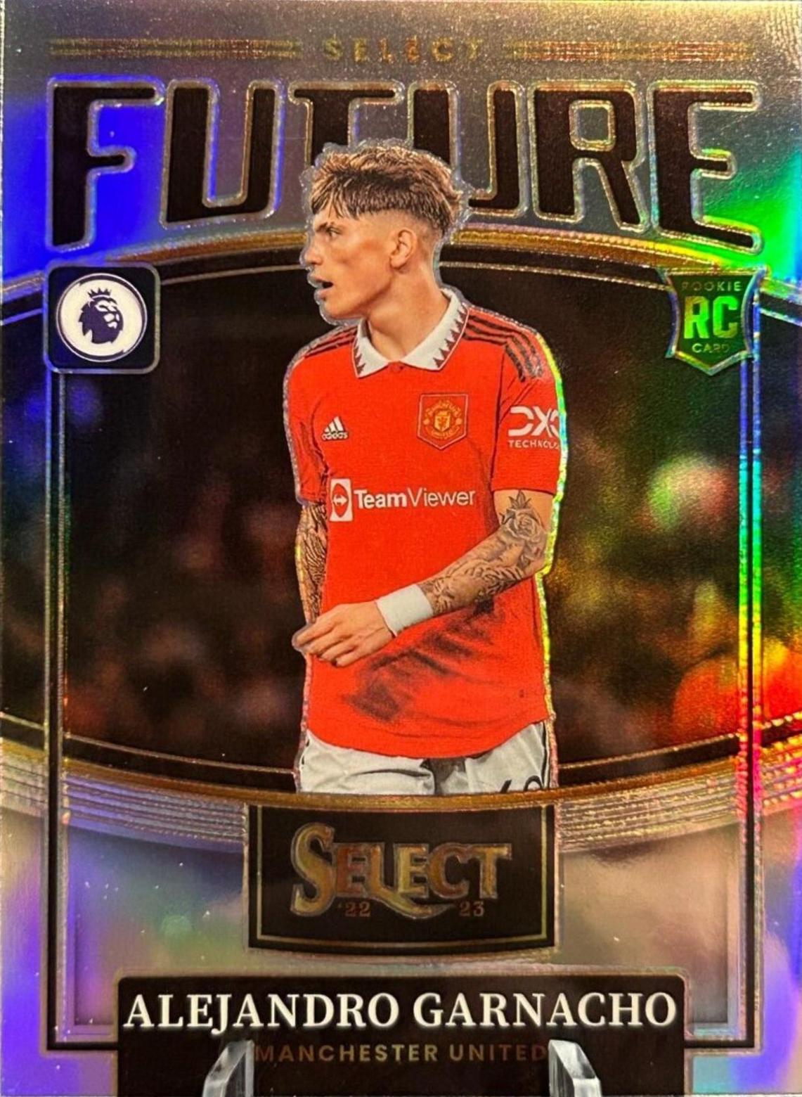 2022 Panini Select Premier League Future Alejandro Garnacho #1 card