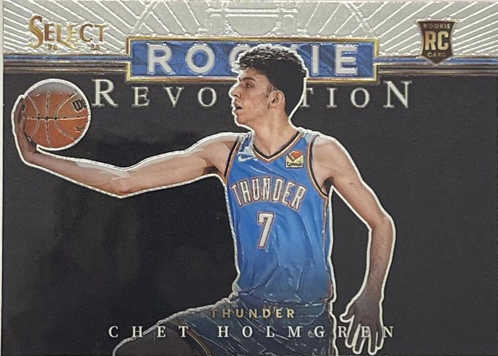 2022 Panini Select Rookie Revolution Chet Holmgren #18 card