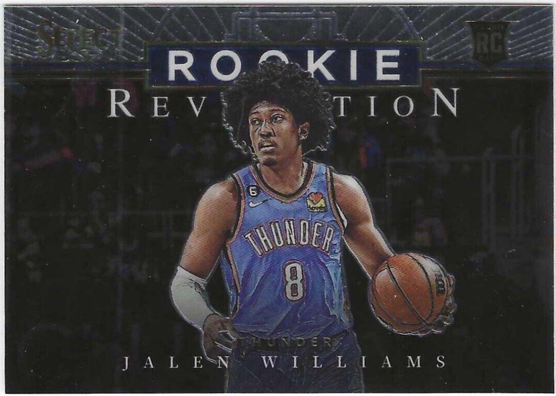 2022 Panini Select Rookie Revolution Jalen Williams #29 card