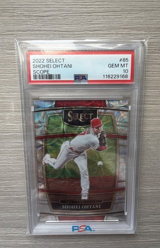 2022 Panini Select Shohei Ohtani [Scope Prizm] #85 card