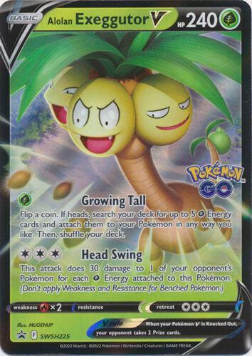2022 Promo Alolan Exeggutor V #SWSH225 card
