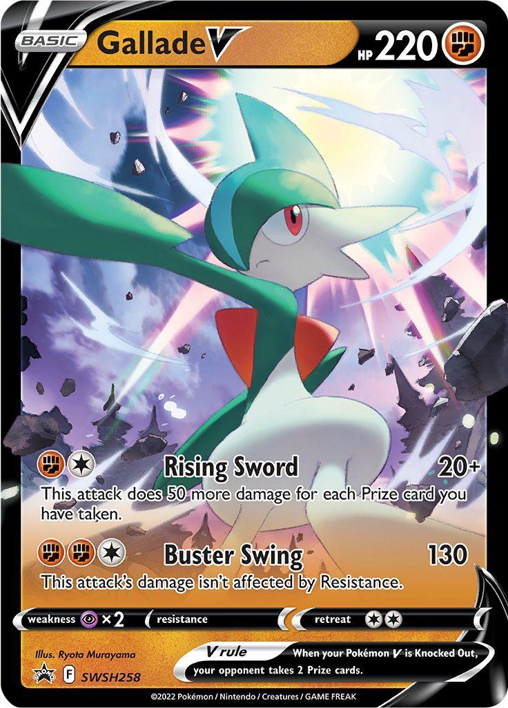 2022 Promo Gallade V #SWSH258 card