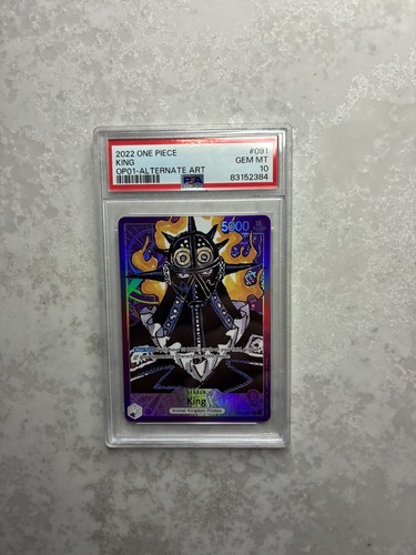2022 Romance Dawn King [Alternate Art] #OP01-091 card
