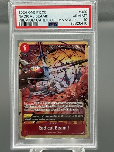 2022 Romance Dawn Radical Beam!! #OP01-029 card