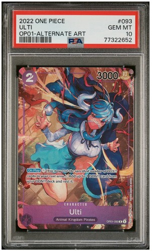 2022 Romance Dawn Ulti [Alternate Art] #OP01-093 card