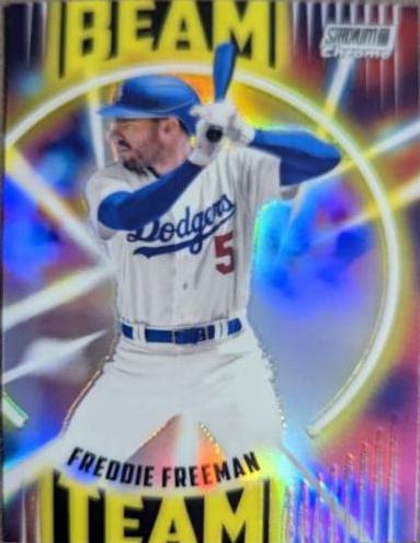 2022 Stadium Club Chrome Beam Team Freddie Freeman #BT-16 card