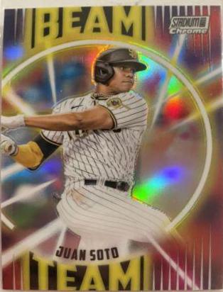 2022 Stadium Club Chrome Beam Team Juan Soto #BT-4 card