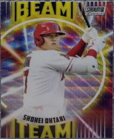 2022 Stadium Club Chrome Beam Team Shohei Ohtani [Wave] #BT-13 card