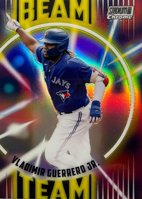 2022 Stadium Club Chrome Beam Team Vladimir Guerrero Jr. #BT-15 card