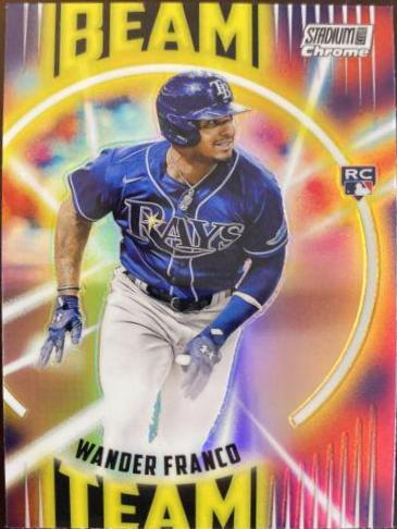 2022 Stadium Club Chrome Beam Team Wander Franco #BT-14 card
