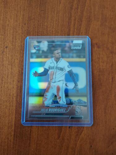 2022 Stadium Club Chrome Julio Rodriguez [Refractor] #148 card