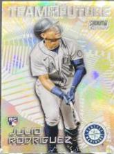 2022 Stadium Club Chrome Team of the Future Julio Rodriguez #TOF-13 card