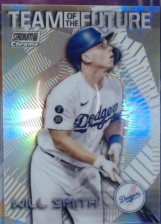 2022 Stadium Club Chrome Team of the Future Will Smith #TOF-2 card