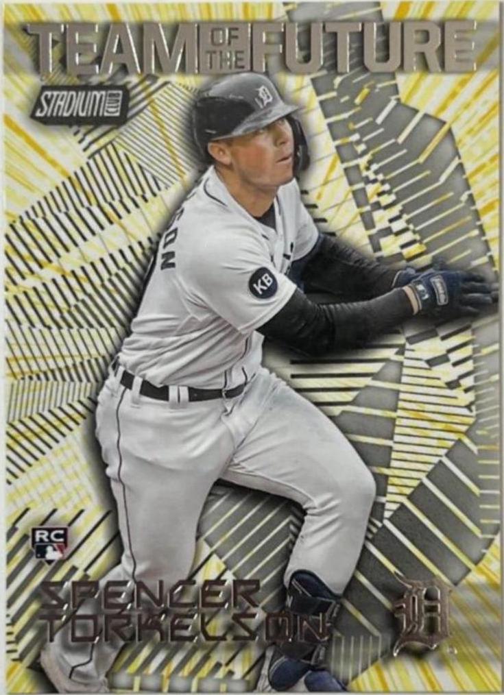 2022 Stadium Club Team of the Future Spencer Torkelson #TOF-10 card