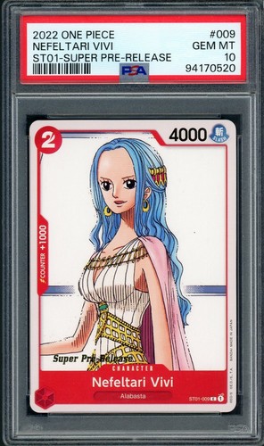 2022 Starter Deck 1: Straw Hat Crew Nefeltari Vivi [Pre-Release Winner] #ST01-009 card