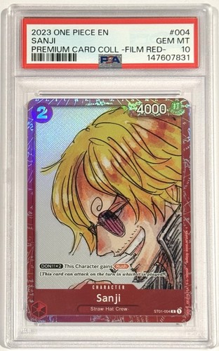 2022 Starter Deck 1: Straw Hat Crew Sanji [Red] #ST01-004 card