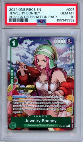2022 Starter Deck 2: Worst Generation Jewelry Bonney #ST02-007 card