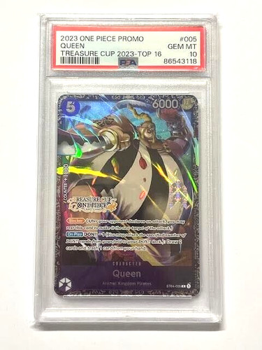 2022 Starter Deck 4: Animal Kingdom Pirates Queen [Treasure Cup] #ST04-005 card