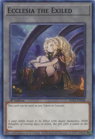 2022 Structure Deck: Albaz Strike Ecclesia the Exiled #SDAZ-EN048 card