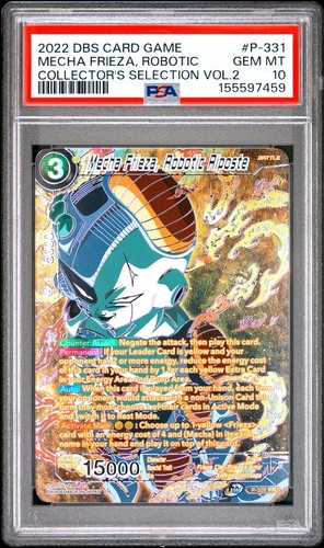2022 Super Collector's Selection Vol.2 Mecha Frieza, Robotic Riposte #P-331 card
