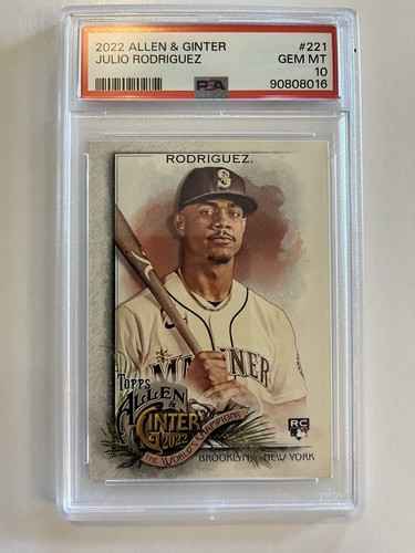 2022 Topps Allen & Ginter Julio Rodriguez #221 card