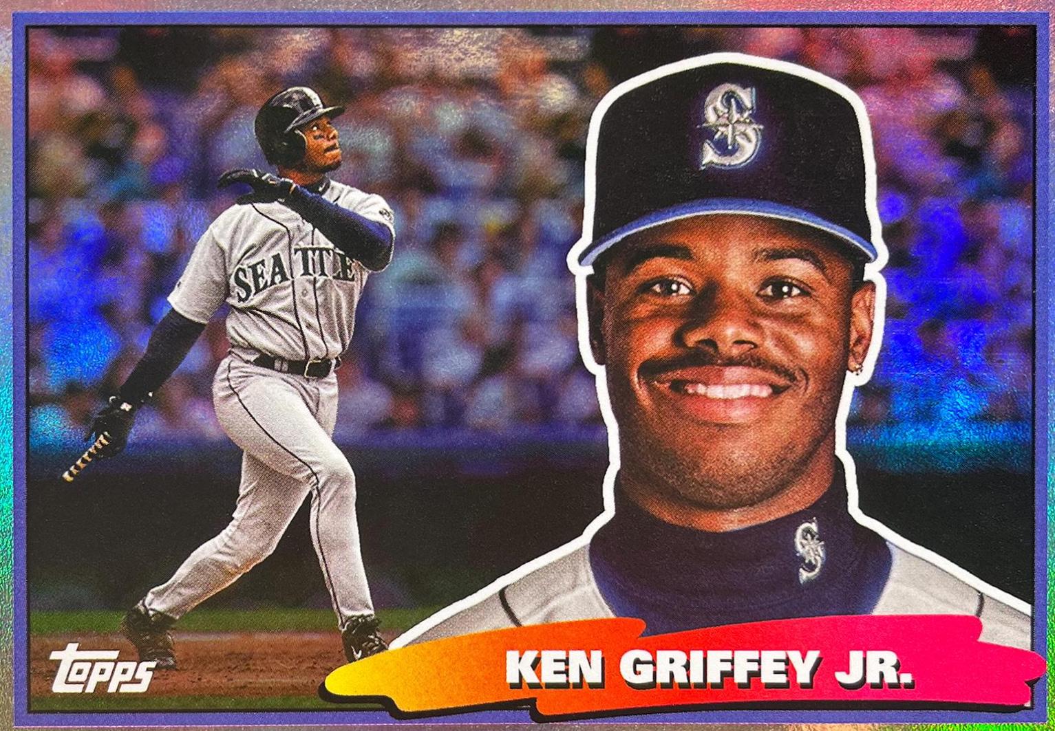 2022 Topps Archives 1988 Big Foil Ken Griffey Jr. #88BF-12 card