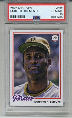 2022 Topps Archives Roberto Clemente #192 card