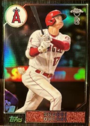 2022 Topps Chrome 1987 Shohei Ohtani [Ben Baller] #87BC-2 card