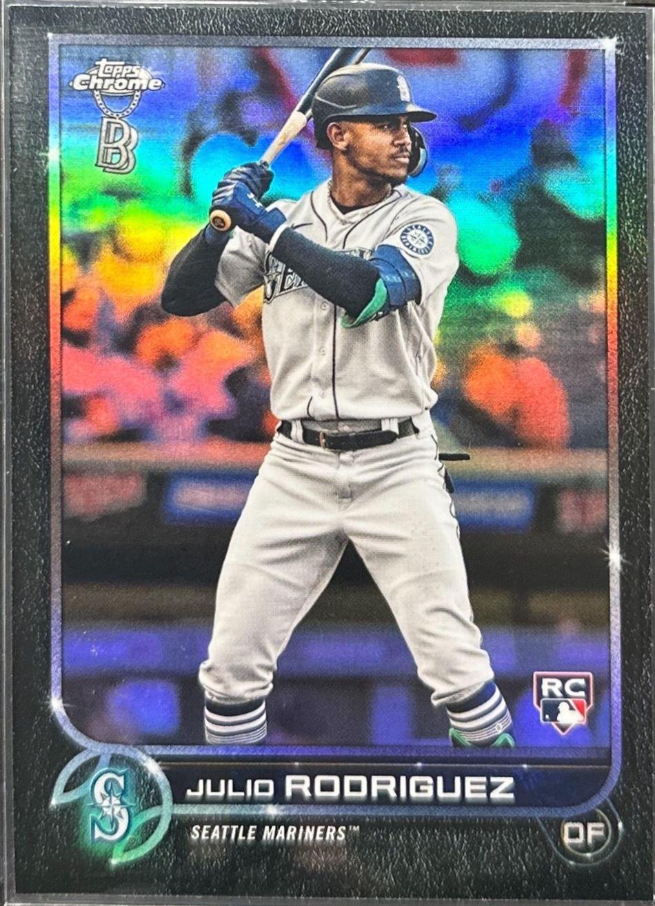 2022 Topps Chrome Ben Baller Edition Julio Rodriguez [Ben Baller] #222 card