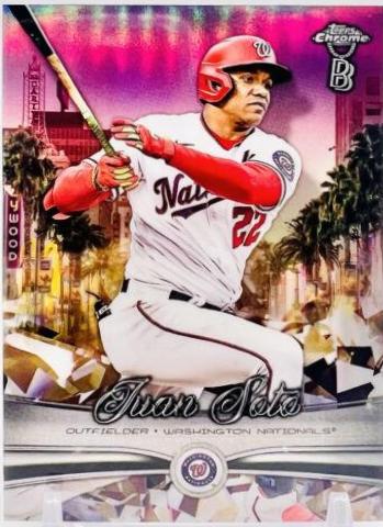 2022 Topps Chrome Ben Baller Ridin' Low Juan Soto #RL-8 card