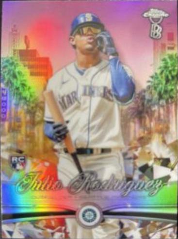 2022 Topps Chrome Ben Baller Ridin' Low Julio Rodriguez #RL-9 card