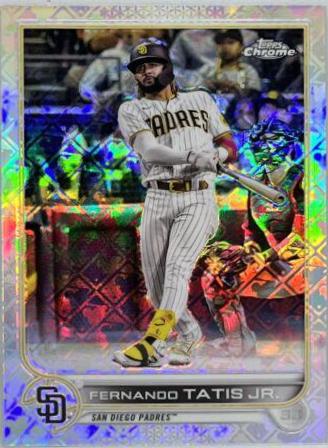 2022 Topps Chrome Logofractor Fernando Tatis Jr. #100 card