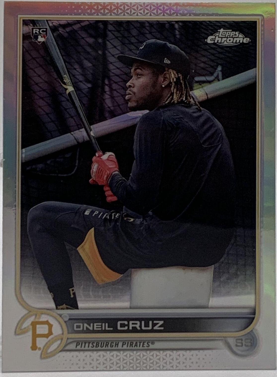 2022 Topps Chrome Oneil Cruz [SP Variation] #128 card
