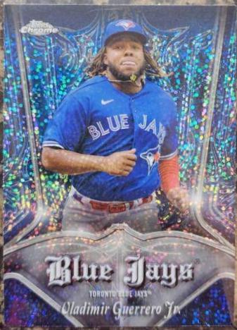 2022 Topps Chrome Pinstriped Vladimir Guerrero Jr. #P-13 card
