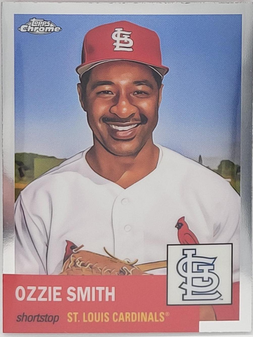 2022 Topps Chrome Platinum Anniversary Ozzie Smith #281 card