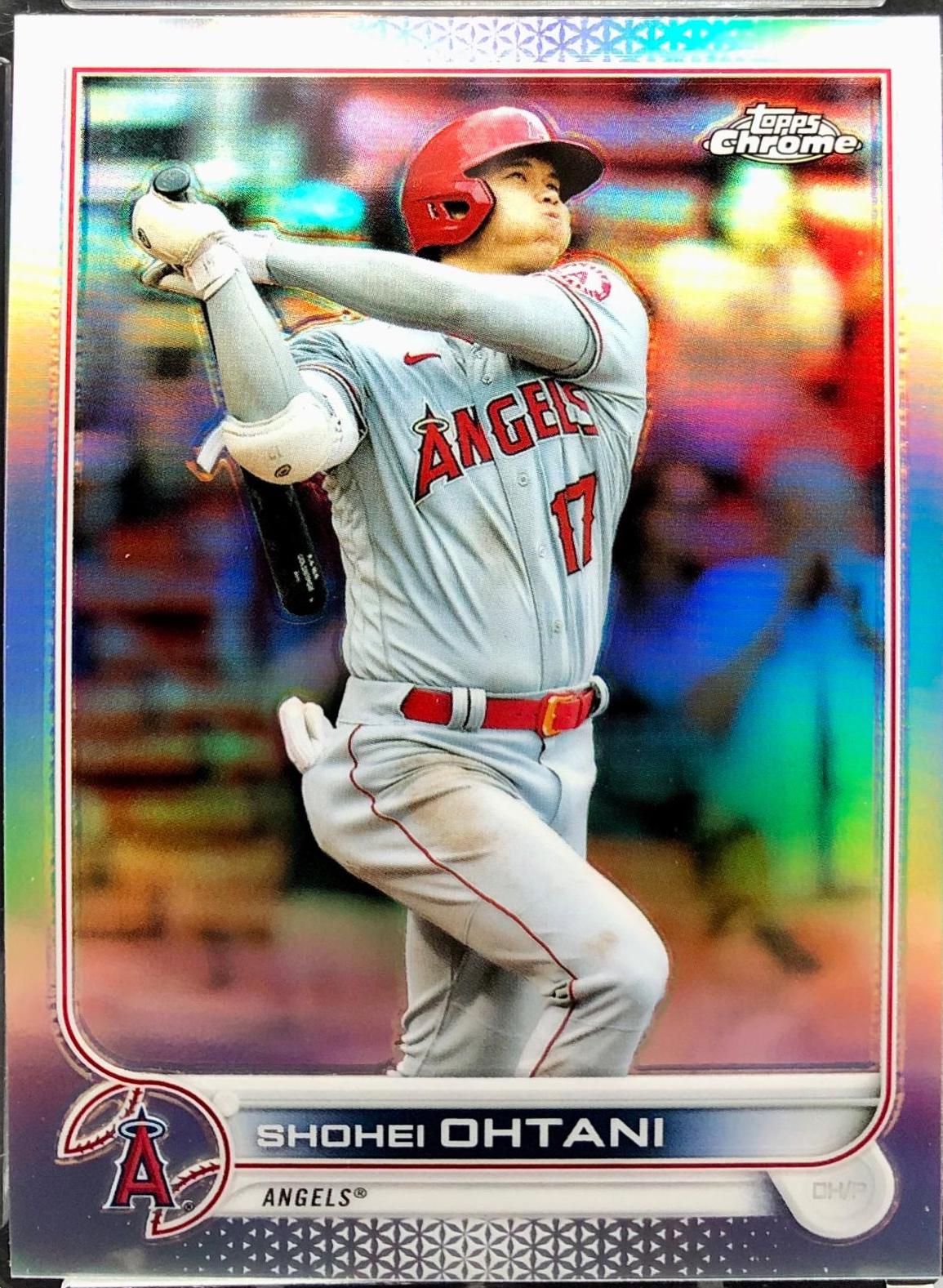 2022 Topps Chrome Shohei Ohtani [Refractor] #1 card
