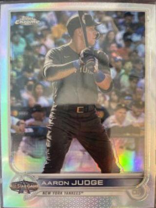 2022 Topps Chrome Update All Star Game Aaron Judge #ASGC-19 card