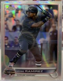 2022 Topps Chrome Update All Star Game Jose Ramirez #ASGC-22 card