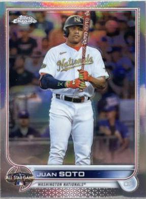 2022 Topps Chrome Update All Star Game Juan Soto #ASGC-33 card