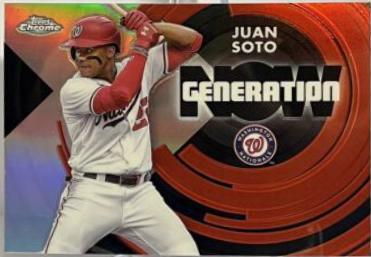 2022 Topps Chrome Update Generation Now Juan Soto #GNC-3 card