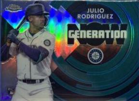 2022 Topps Chrome Update Generation Now Julio Rodriguez #GNC-24 card