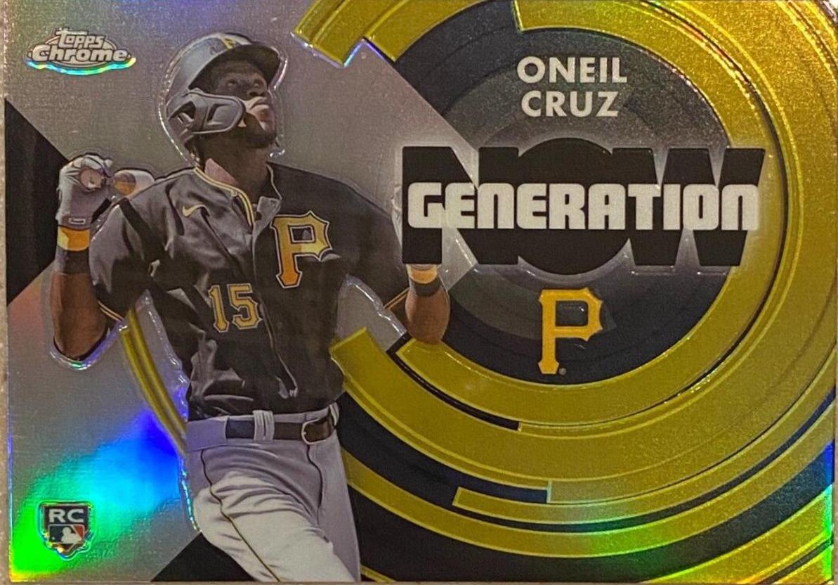 2022 Topps Chrome Update Generation Now Oneil Cruz #GNC-13 card