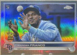 2022 Topps Chrome Wander Franco [SP Variation] #35 card