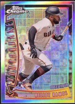 2022 Topps Chrome Youthquake Heliot Ramos #YQ-23 card