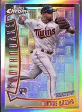 2022 Topps Chrome Youthquake Royce Lewis #YQ-24 card