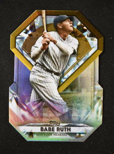 2022 Topps Diamond Greats Die Cuts Babe Ruth #DGDC-19 card