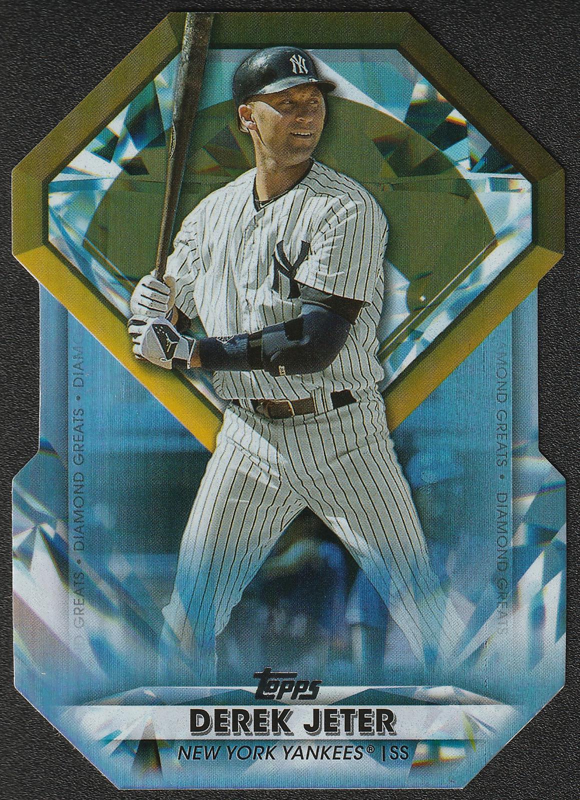 2022 Topps Diamond Greats Die Cuts Derek Jeter #DGDC-18 card