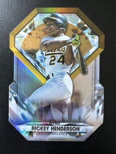 2022 Topps Diamond Greats Die Cuts Rickey Henderson #DGDC-20 card